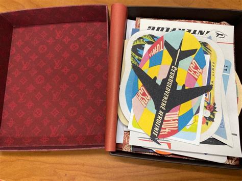 louis vuitton postcards|Postcards box, 30 Airlines Labels .